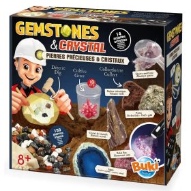   Mega kőzetek és ásványok felfedező és kísérletező készlet