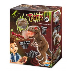 Távirányítós T-Rex füst és fény efekttel