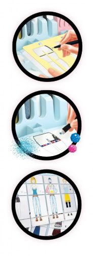 Deluxe divattervező készlet