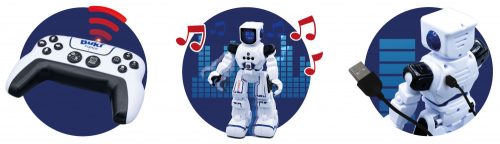Távirányíthatós Marko robot zenével és hangeffektekkel