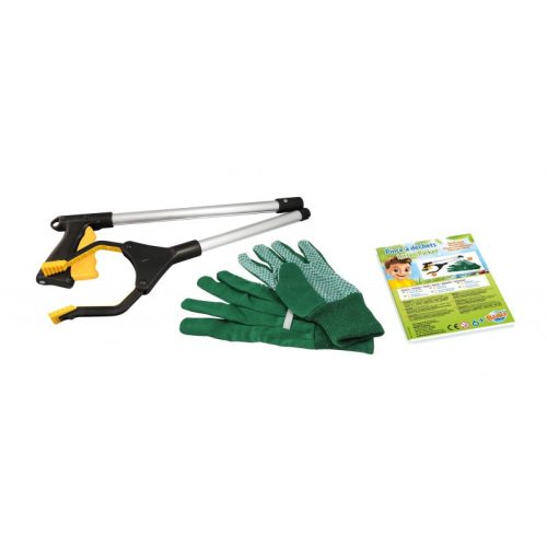 Szemétfelszedő csipesz gyerekeknek, 80 cm