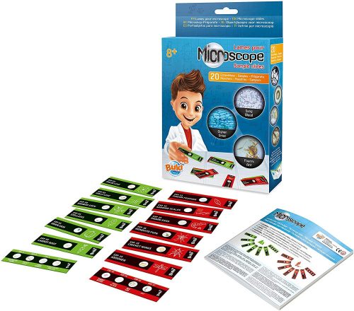Preparációs szett mikroszkóphoz 20 db kártyával