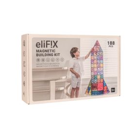 EliFix színes mágneses építőjáték - 188 db