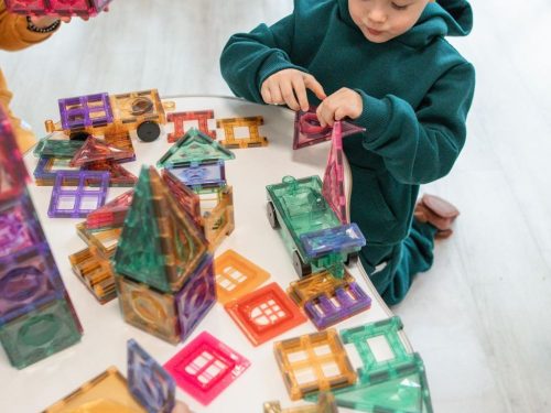 EliFix színes mágneses építőjáték - 188 db