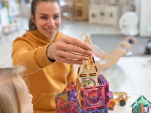 EliFix színes mágneses építőjáték - 188 db